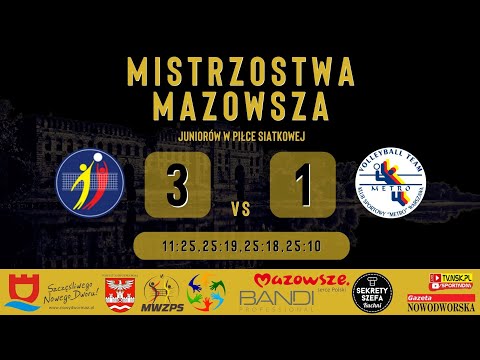 tv.nsk.pl[LIVE6] UMKS Wola Tramwaje Warszawskie - KS Metro II Warszawa 3:1 2023-02-04 12:00 juniorzy