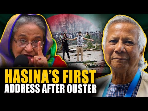 Sheikh Hasina takes jibe at Bangladesh’s Yunus, accuses him of “genocide”