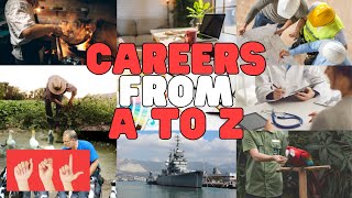 ASL Careers from A to Z