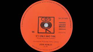 1968: John Rowles - If I Only Had Time - mono 45