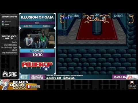 Illusion of Gaia - Retransmisión en Español de SGDQ2016