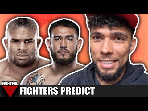 Fighters Predict: Alistair Overeem vs. Augusto Sakai | UFC Vegas 9