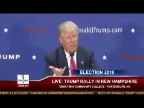 Donald Trump saying motherfucker in public