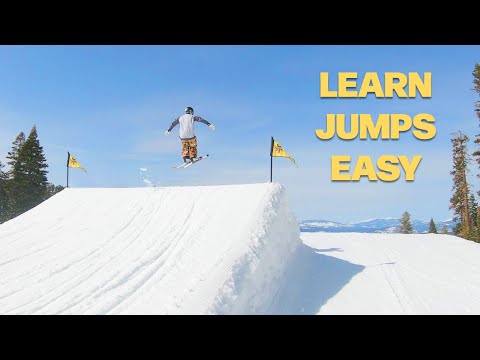 How To Learn Jumps On Skis EASY!!