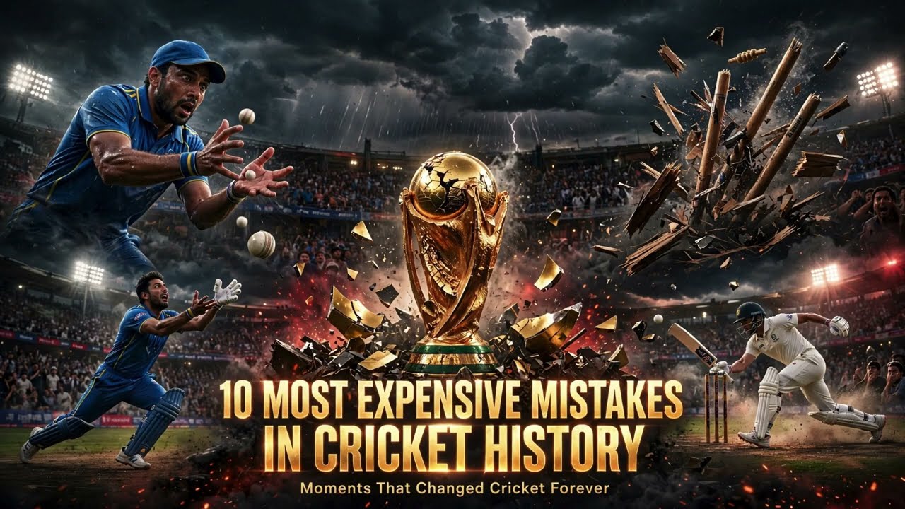 10 Most Expensive Mistakes in Cricket History 🤯 | Moments That Changed Cricket Forever 🏏