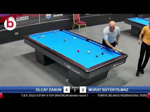 OLCAY  ZABUN & MURAT BÜYÜKYILMAZ Bilardo Maçı - 