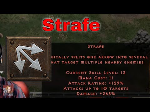 D2R Skills & Abilities -  Strafe (Amazon Bow & Crossbow Tree)