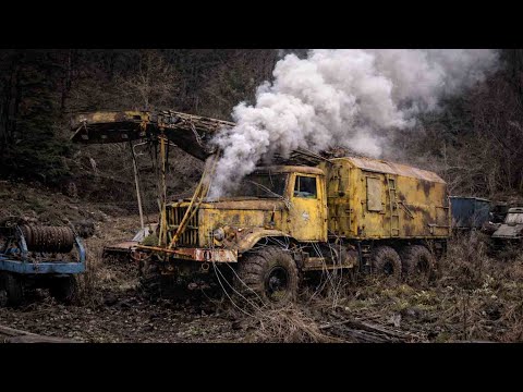 Starting BRUTAL Soviet BIG TRUCK | Start After 20 Years - Monster TRUCK