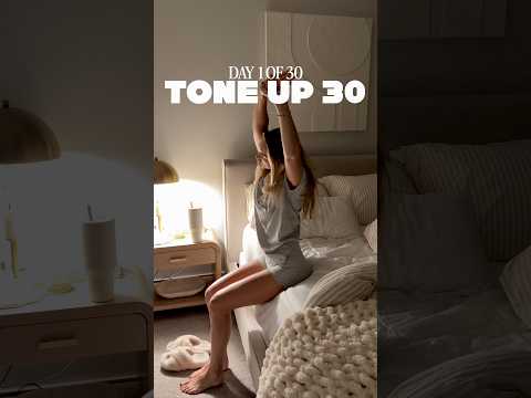 TONE UP 30 DAY 1! All info in my previous videos on my page!