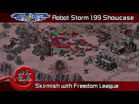 C&C Red Alert 2 Yuri's Revenge - Robot Storm 1.99 Skirmish #2
