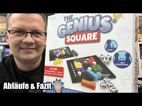 The Genius Square (HCM Kinzel) - Logikspiel für 1 und/oder 2 Personen