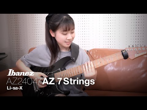 Ibanez AZ Prestige 7String Guitar ft. Li-sa-X