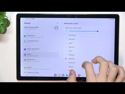 How to Change Notification Sounds on Samsung Galaxy Tab A8 10.5 (2021) | Quick Guide