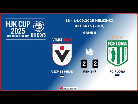 2025.09.14 - HJK CUP - U11 (2014 Boys) - Game 8 - Viimsi MRJK vs FC Flora (2:2) Pen. 6-7