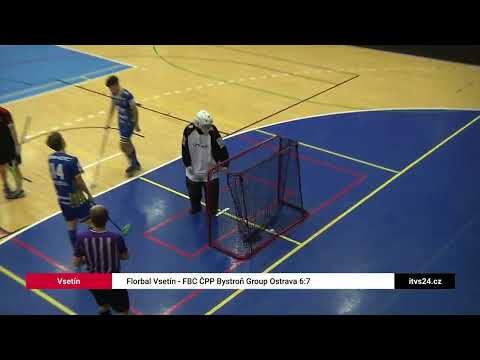 Vsetín: Florbal Vsetín - FBC ČPP Bystroň Group Ostrava 6:7