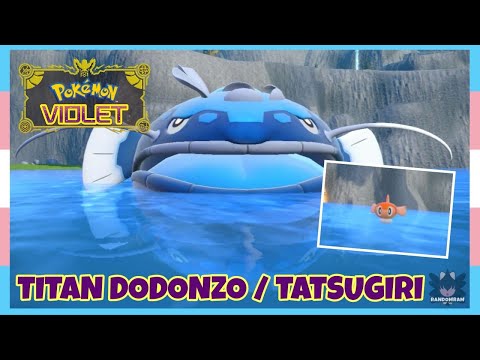 Final Titan Battle - Dondozo/Tatsugiri The False Dragon Titan In Pokemon Scarlet & Violet