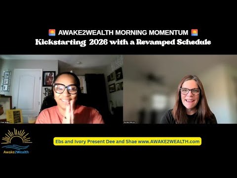 Join Awake2Wealth - Morning Momentum: Growth doesn’t happen by accident — it happens by alignment.