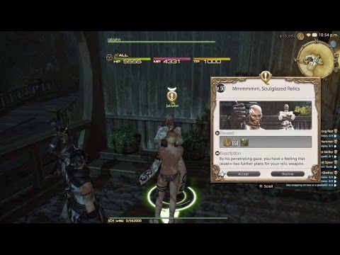 FFXIV ARR: Mmmmmm, Soulglazed Relics - (SCH PoV) gain Zodiac Glass