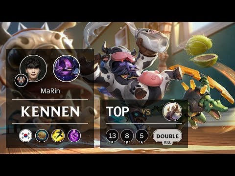 Kennen Top vs Kayle - KR Challenger Patch 9.22