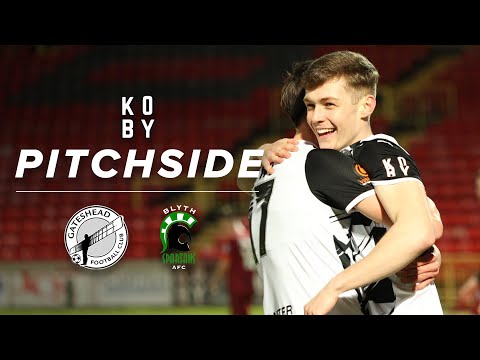 Derby day scenes as Heed defeat Spartans | Gateshead 3-0 Blyth Spartans | KING KOBY PITCHSIDE