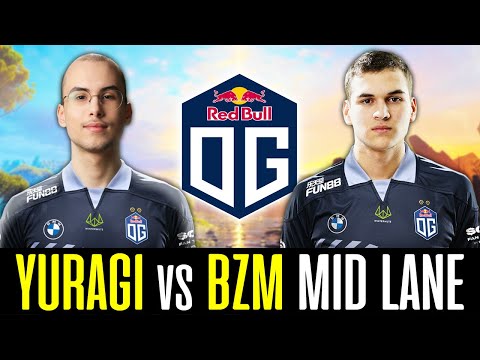 Yuragi Pick OG's Signature Hero against BZM in Mid Lane DOTA 2