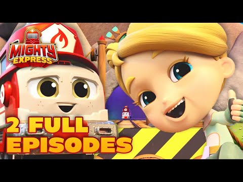 2 FULL EPISODES! 🚂 Mighty Express SEASON 3 🚂 - Mighty Express Official