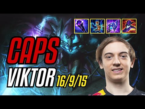 CAPS - VIKTOR vs ORIANNA MID - EUW CHALLENGER - PATCH 11.8