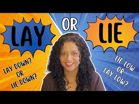 Learn English: Lay or Lie? 2 Tricks to Get it Right.  This is a Common Mistake. | Bakul Soman