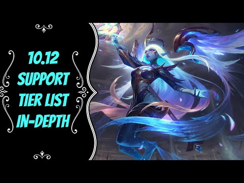 10.12 Support Tier List In-Depth -- Diamond Support -- League of Legends