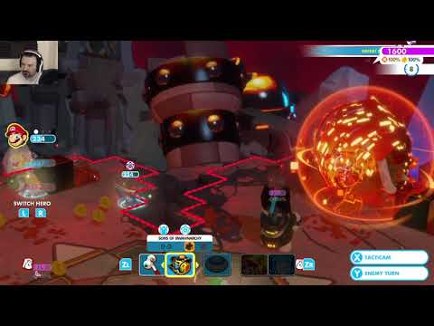 Mario + Rabbids: Kingdom Battle playthrough pt117 - Final Form DESTROYS ME! Uh Oh...