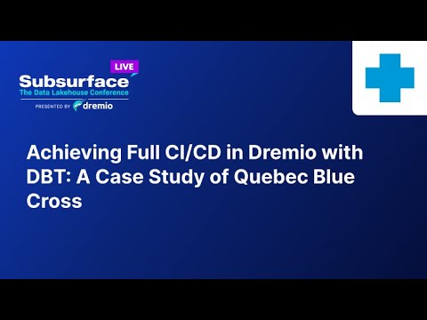 Québec Blue Cross - Customer Success Story (Alain Barrette - Data Platform Architect)