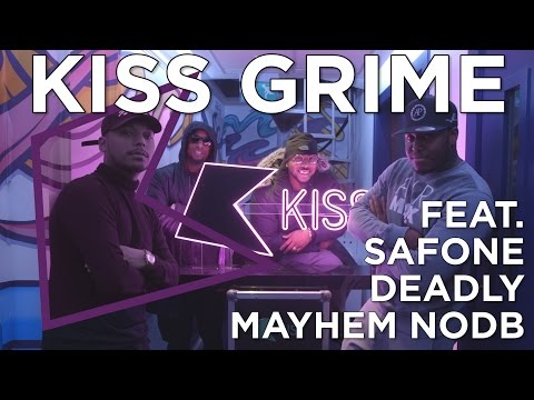 Safone, Deadly, Mayhem NODB (DaMenzDem) Freestyle + Chat | KISS Grime with Rude Kid