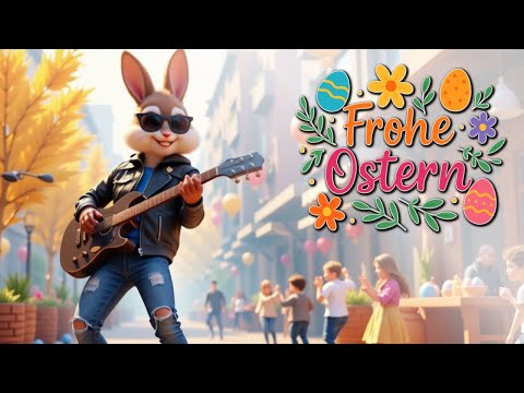 Frohe Ostern!  Osterhase Rock Song | Osterhase, Ostern, Rockmusik