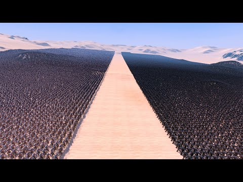 20.000 Troll Warriors vs 20.000 Nephilim Lords | Ultimate Epic Battle Simulator