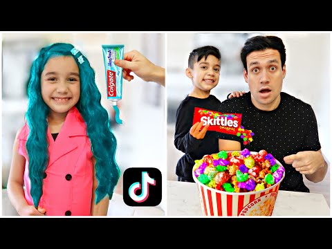 FUN and EASY TikTok Life Hacks To Do When You're BORED! *SHOCKING* | Jancy Family Video