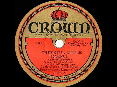 1930 Jack Albin - Cheerful Little Earful (Cody Trio, vocal)