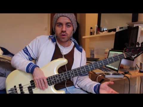 Right hand bass guitar technique tutorial with Cai Marle-Garcia
