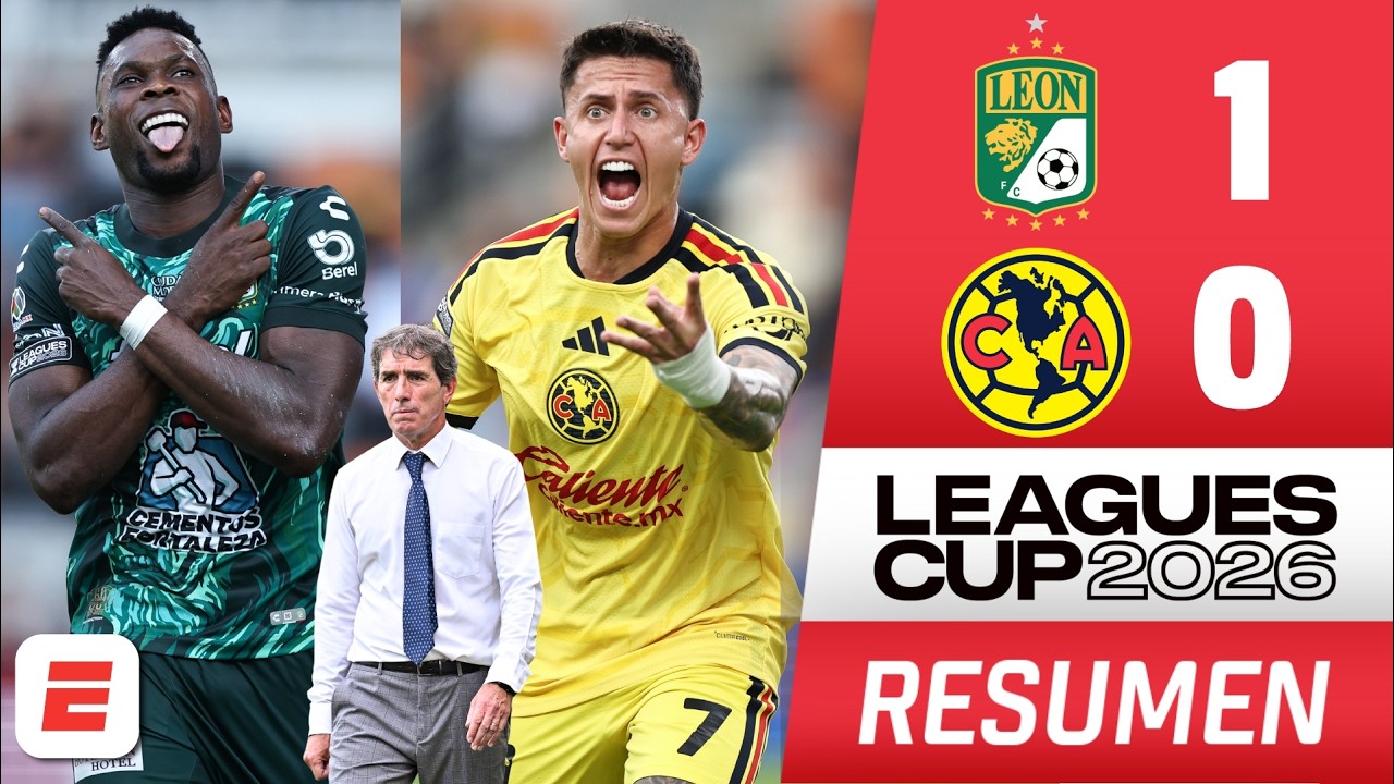 AMÉRICA NO PUDO. LEÓN se quedó con el tercer lugar de la LEAGUES CUP y va a CONCACHAMPIONS | Resumen