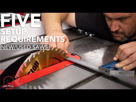 5 Must Check Items on a New or Used Table Saw