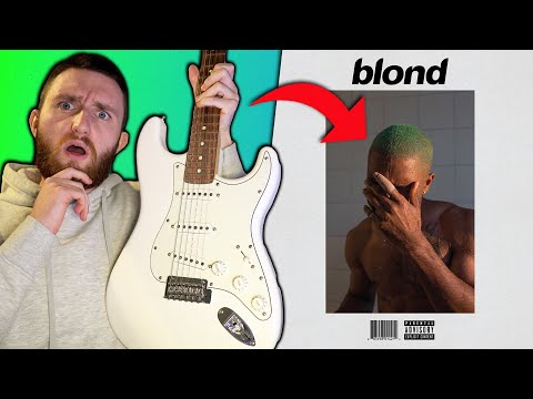 i made a crazy record for frank ocean using real instruments!?