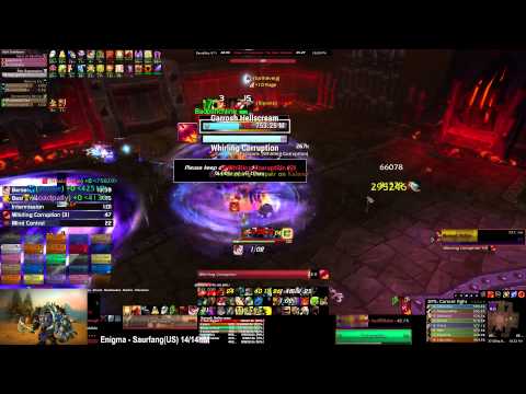 Enigma - Saurfang 25man Heroic Garrosh Prot Warrior PoV