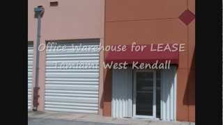 Office Warehouse for Lease Rent Miami FL 33186 Tamiami West Kendall