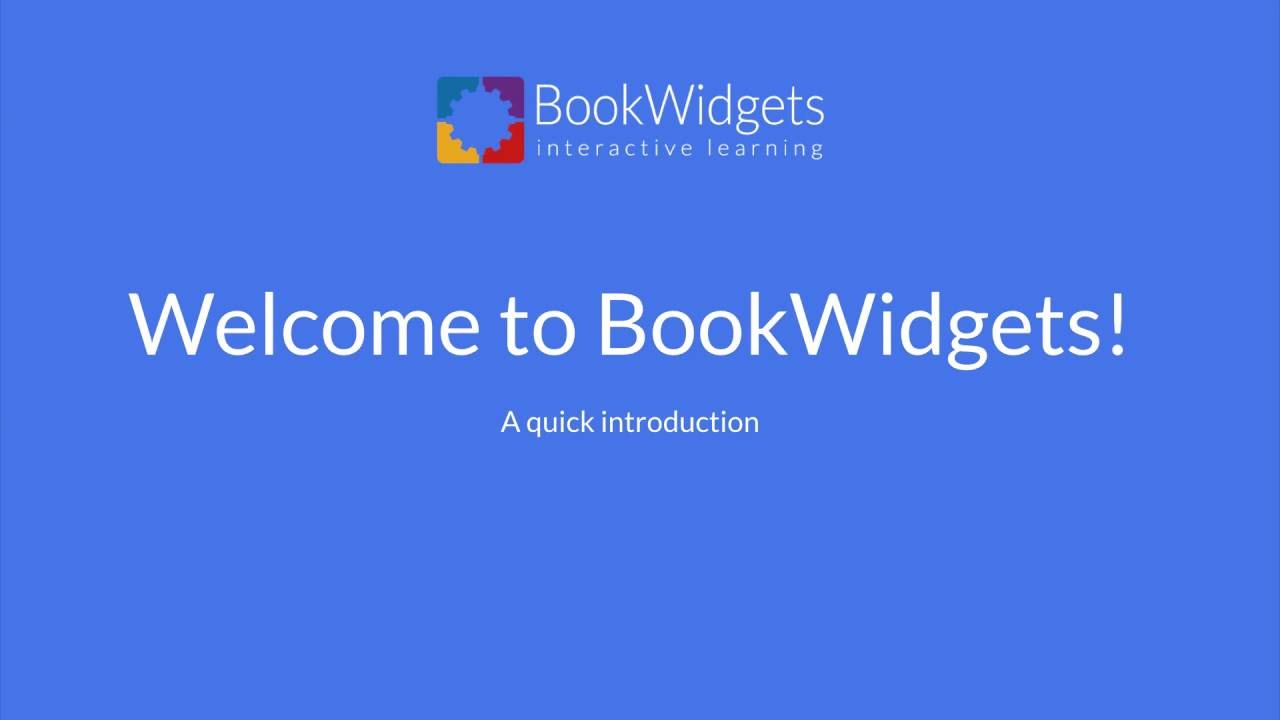 How to create your own interactive digital lessons with BookWidgets - YouTube