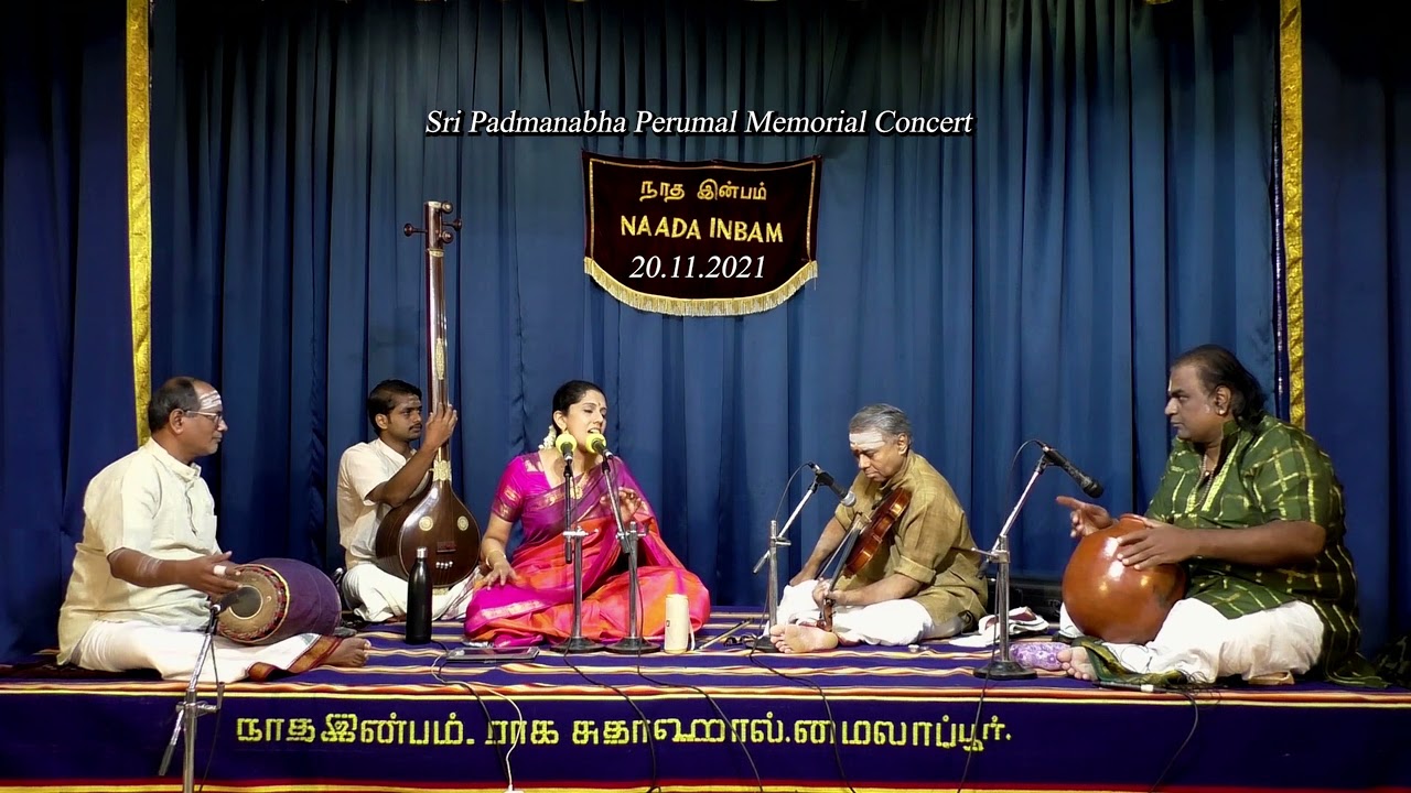 Vidushi Amritha Murali for Sri Perumal Memorial Concert at Naada Inbam