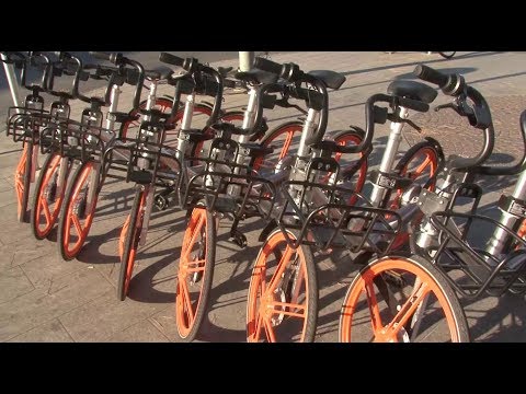Bike sharing in Florence: MoBike
