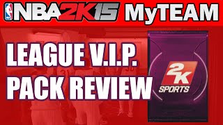 NBA - NBA 2K15 MyTeam Pack Opening - LEAGUE VIP ACCESS PACK REVIEW | NBA 2K15 PS4