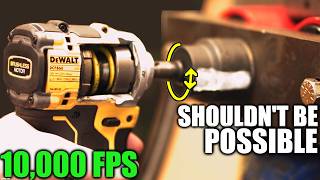 We Found Something Strange Inside DeWALT's New Tool @ 10,000FPS