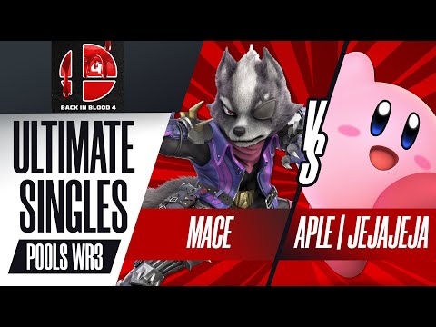 Mace vs. APLE | JeJaJeJa - Ultimate Singles Pools - Back in Blood 4