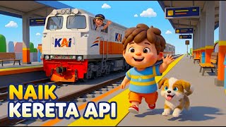 Download lagu 🎶 Naik Kereta Api tut tut tut 🚂 Lagu Anak | Berpetualang Naik Kereta mp3