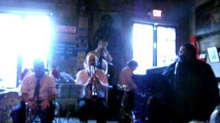 Big Al Carson singing Jingle Bells at Preservation Hall - New Orleans - xmas eve 2008